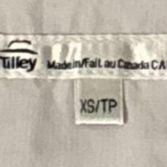 Vintage Tilley Adventure Shirt, made in Canada, size XS. - Picture 4 of 4